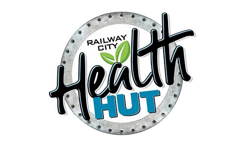 Railway City Health Hut Logo